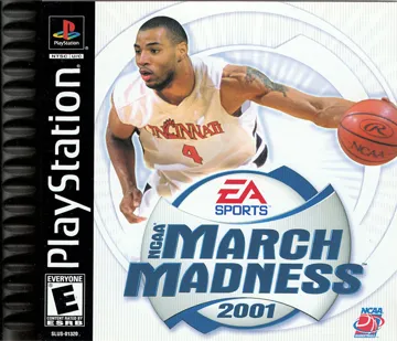 NCAA March Madness 2001 (US) box cover front